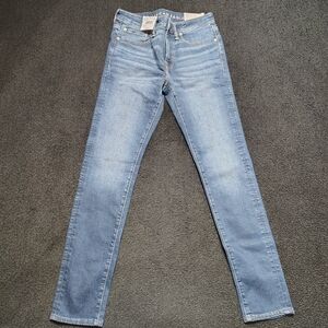 American Eagle Airflex Plus Skinny Blue Denim Jeans Men's Size 31x32 NWT